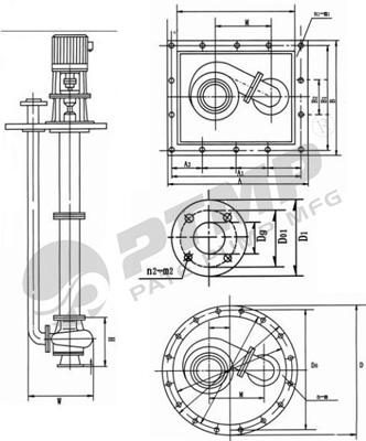 FSY玻璃鋼離心泵安裝尺寸圖400.jpg FSY玻璃鋼離心泵安裝尺寸圖400.jpg